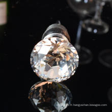 Bouchon de bouteille de vin de diamant de décoration de mariage